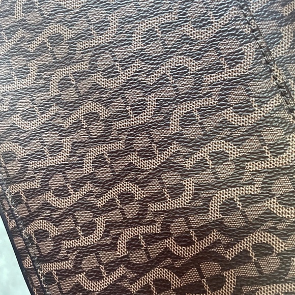 Authentic AIGNER Brown Signature Coated Canvas Genoveva Top Handle Bag - Picture 6 of 10